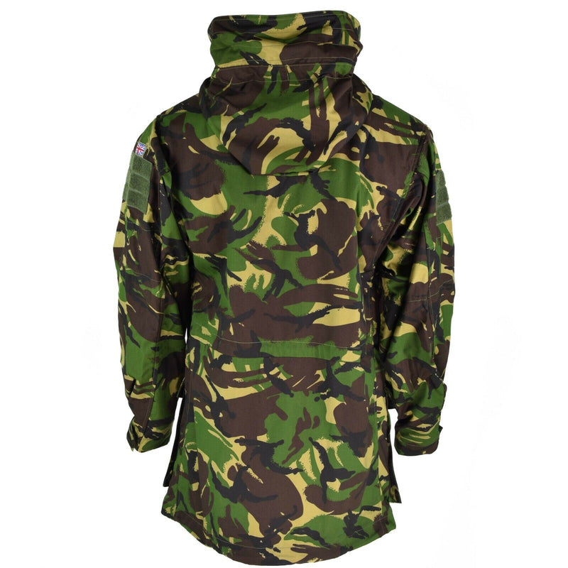 Combate militar del ejército británico original DPM Jacket de campo Parka Smock a prueba de viento nuevo