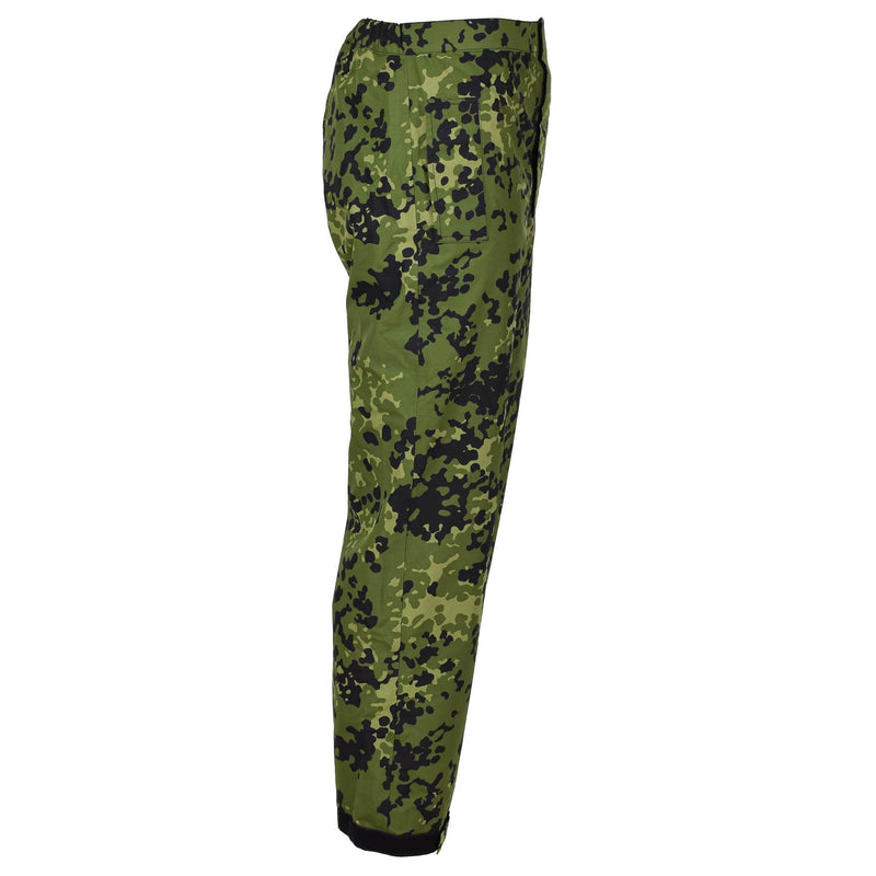 CAMO MILITAR DANA INFORMO M84 Pantalones de lluvia de pantalones elásticos impermeables