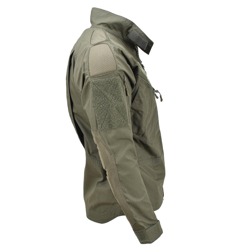 Veste chimère de style militaire de marque Mil-Tec en ripstop vert olive uniforme de combat