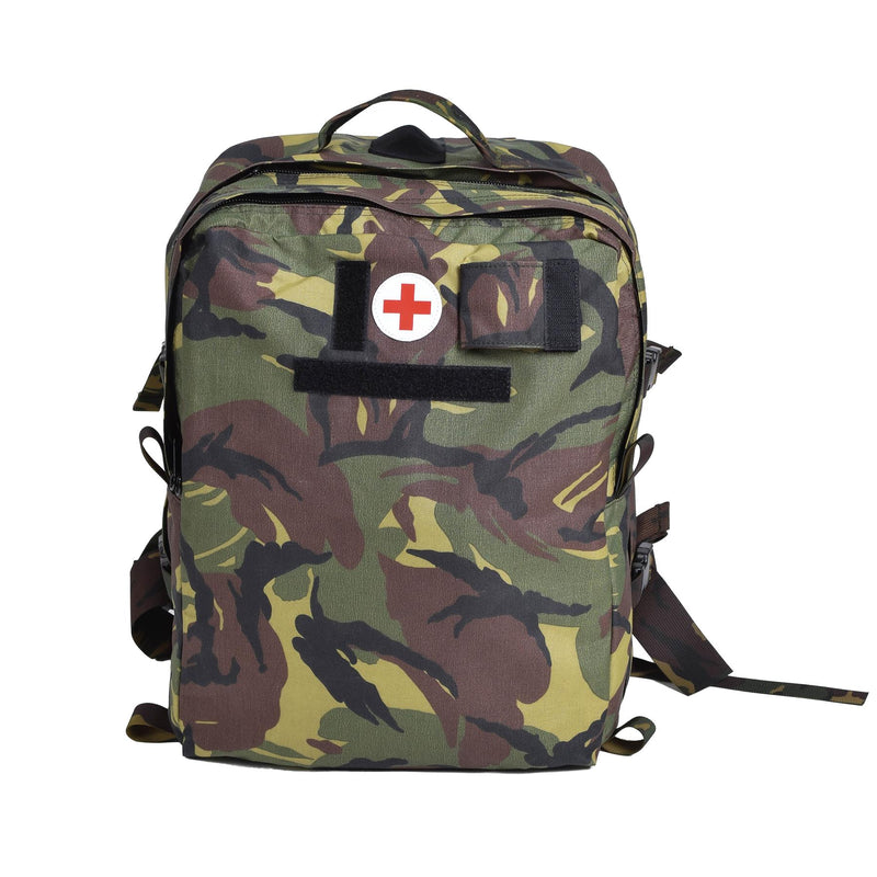 Original niederländischer Militär-Sanitäter-Rucksack, Rettungssanitäter-Rucksack, wasserdicht, DPM-Tarnung, NEU