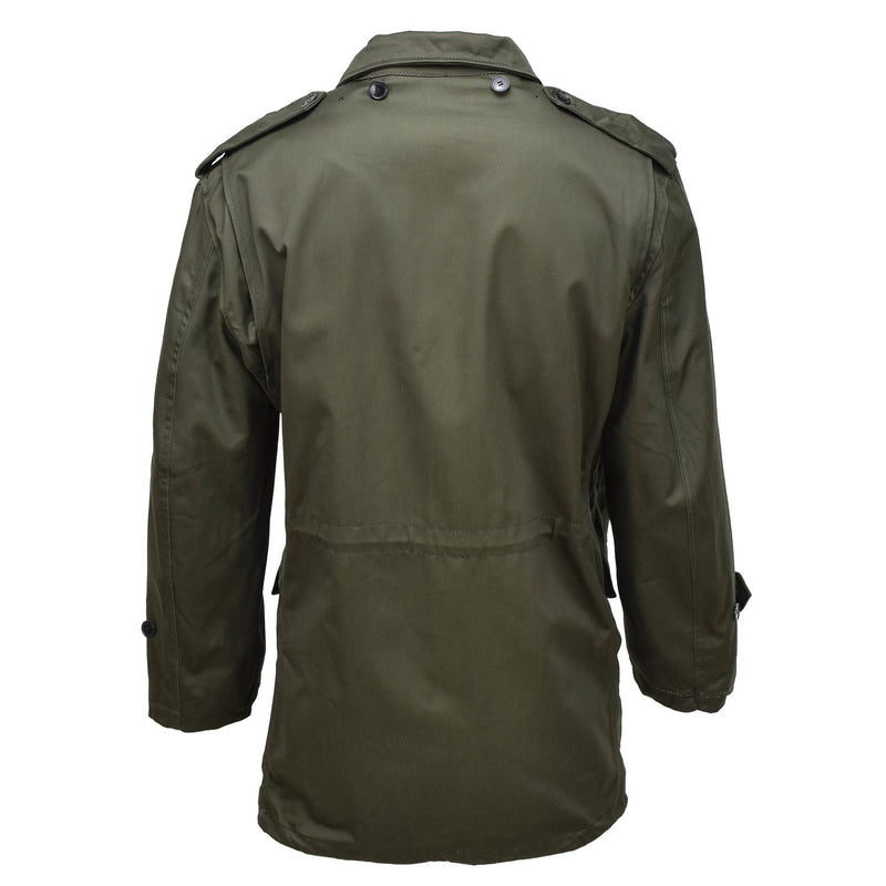 Oryginalna grecka wojskowa M65 Field Mundur Kurtka Olive Army SURPLUS PARKA NOWOŚĆ
