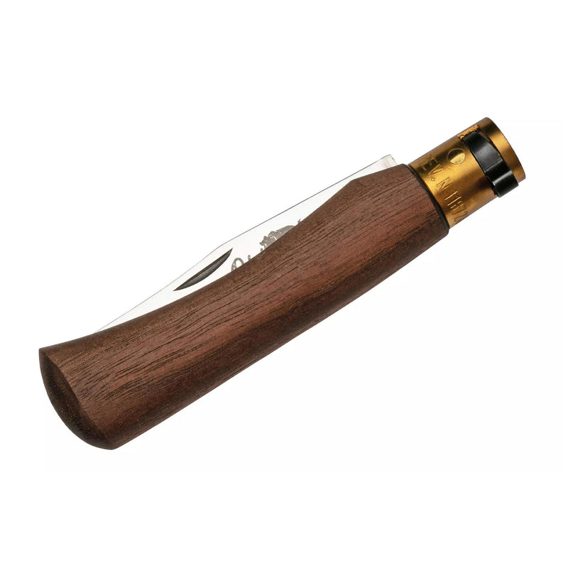 Antonini Old Bear Pocket Knife 8cm Stainless Steel Blade Walnut Wood Handle