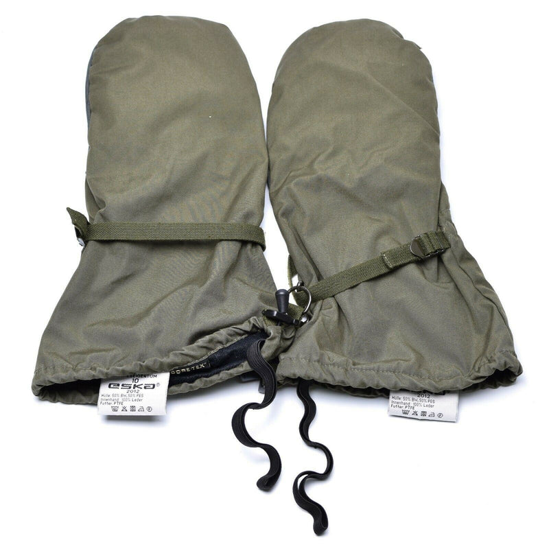 Aguisto esercito austriaco Olive Od Goretex Mettini Guanti da combattimento impermeabili militari