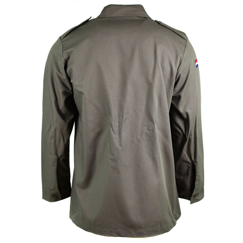 Chemise d'origine de l'armée néerlandaise M65, veste de chemise de l'armée de l'air militaire Holland