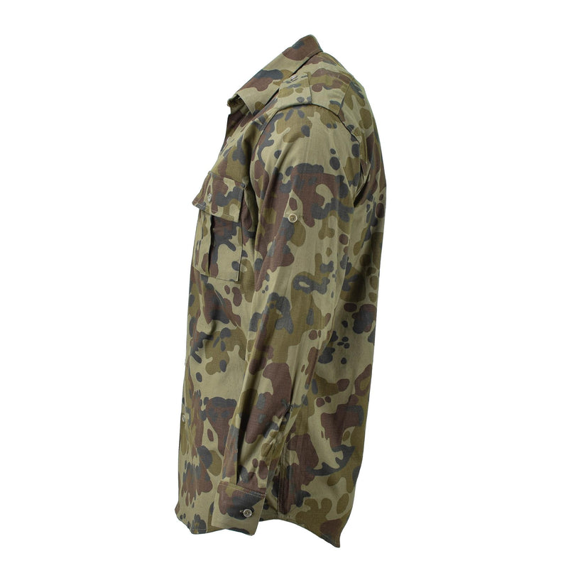 Chemises militaires roumaines originales, uniforme de campagne léger M94 Mozaic camo