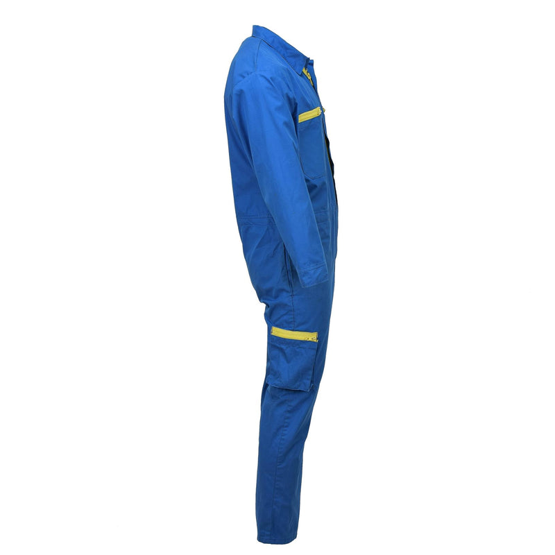 Original German Military Bundeswehr coverall Oko-tex acid-resistant blue surplus