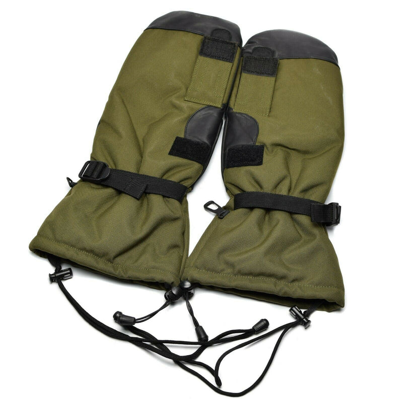 Oryginalne holenderskie rękawiczki oliwne wyzwala palec palec wojskowy Gore-Tex Rękawiczki