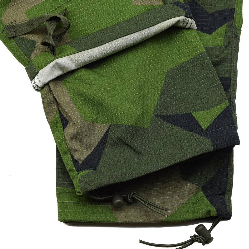 TACGEAR Brand Swedish Military style combat pants Splinter camo cargo ripstop
