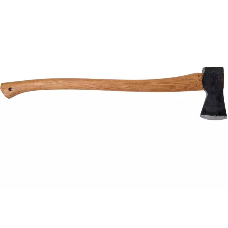 HULTAFORS Qvarfot Felling Axe long hickory shaft sharpened carbon steel ax head