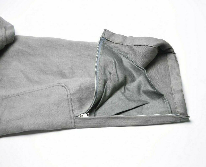 Genuino ejército italiano Coverall Traje Military Gray General Jumpsit General Zip Front New