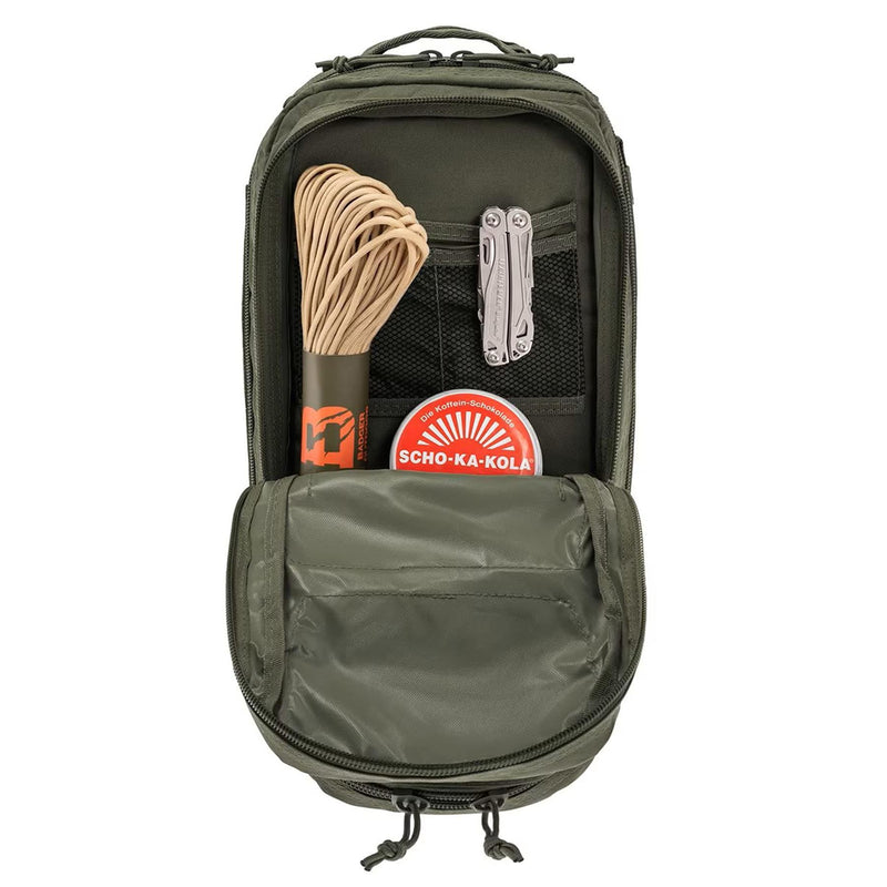 MIL-TEC US Assault Style Taktischer Rucksack 20L Wander Outdoor Tagesrucksack oliv