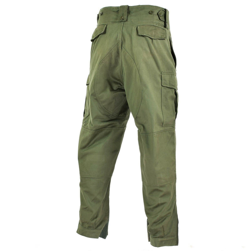 Original belgische Armee Feldkampfhose M65 olivgrün Militärhose Überschuss
