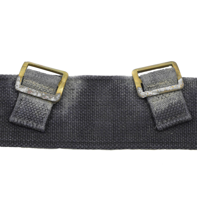 Original British Military webbing tactical belt troops combat quick release Blue