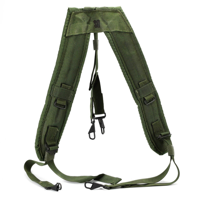 Sistema de correos del ejército original de los EE. UU. Tirtros web Cinturón LC-2 Pistola Militar Green