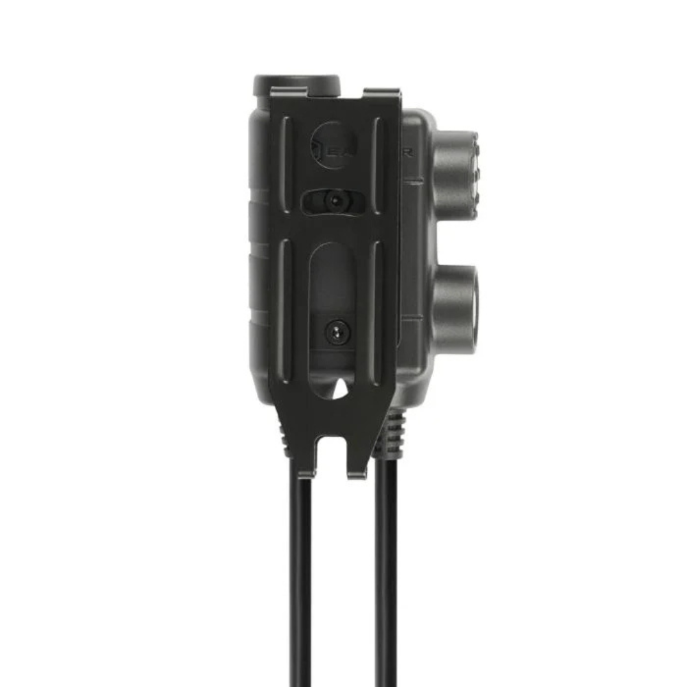 Earmor Dual PTT Adapter Kenwood Baofeng 2 Pin Wired Tactical Headset Schwarz