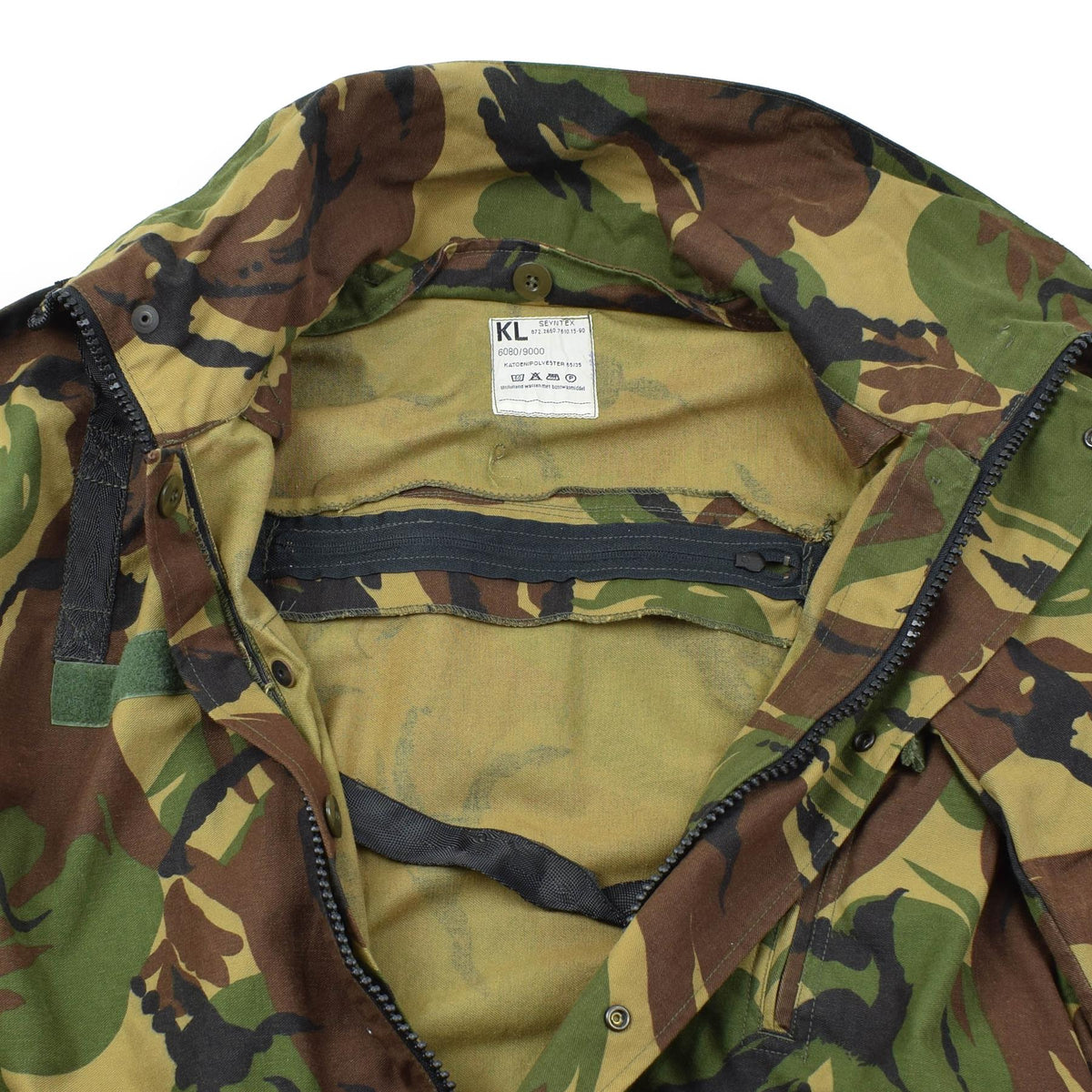 Original Dutch Military Surplus Tanker Coverall Woodland NEW