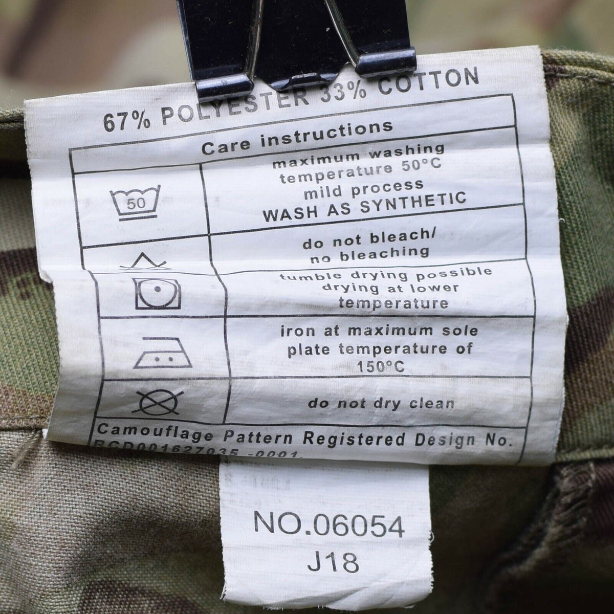 Pantaloni dell'esercito britannico autentico combattimento militare MTP Field Cargo Temperate pantaloni