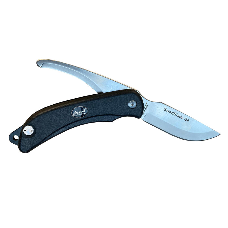 EKA Swedish Knife SwedBlade Black two-blade extreme sharp stainless steel tool