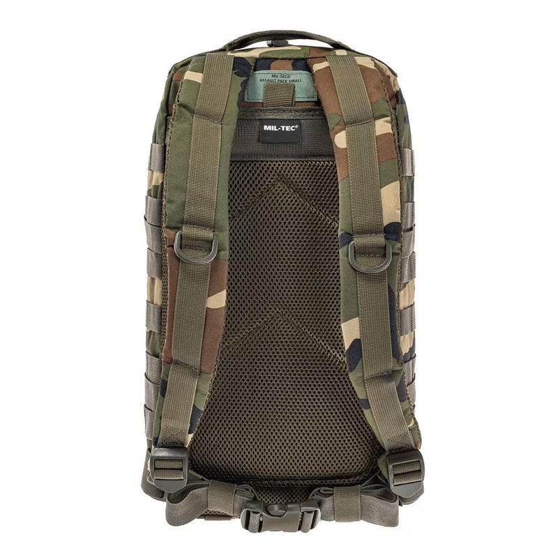 MIL-TEC US Assault taktischer Rucksack 20 Liter Wandern Trekking Woodland Daypack