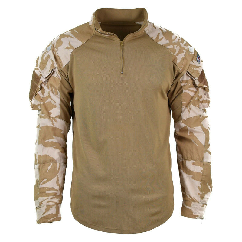 Original British under body shirt UBAC Desert camouflage military issue