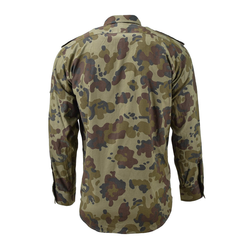 Chemises militaires roumaines originales, uniforme de campagne léger M94 Mozaic camo