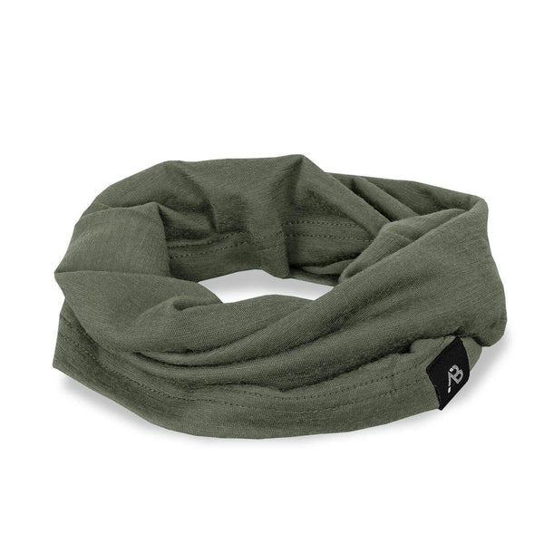 Blochl Brand Militaire stijl Bandana Multifunctionele nekbuis sjaal Olijf nieuw