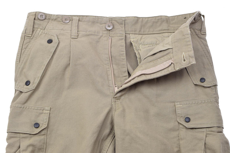 Leo Kohler Commando broek Speciale strijdkrachten BDU -broek Versterkte katoen Khaki