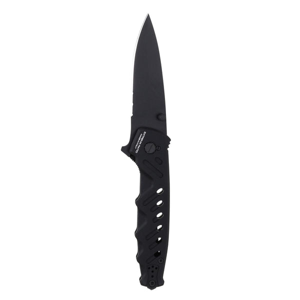 Extrema Ratio CAIMANO NERO folding knife pocket glass breaker N690 steel 58HRC