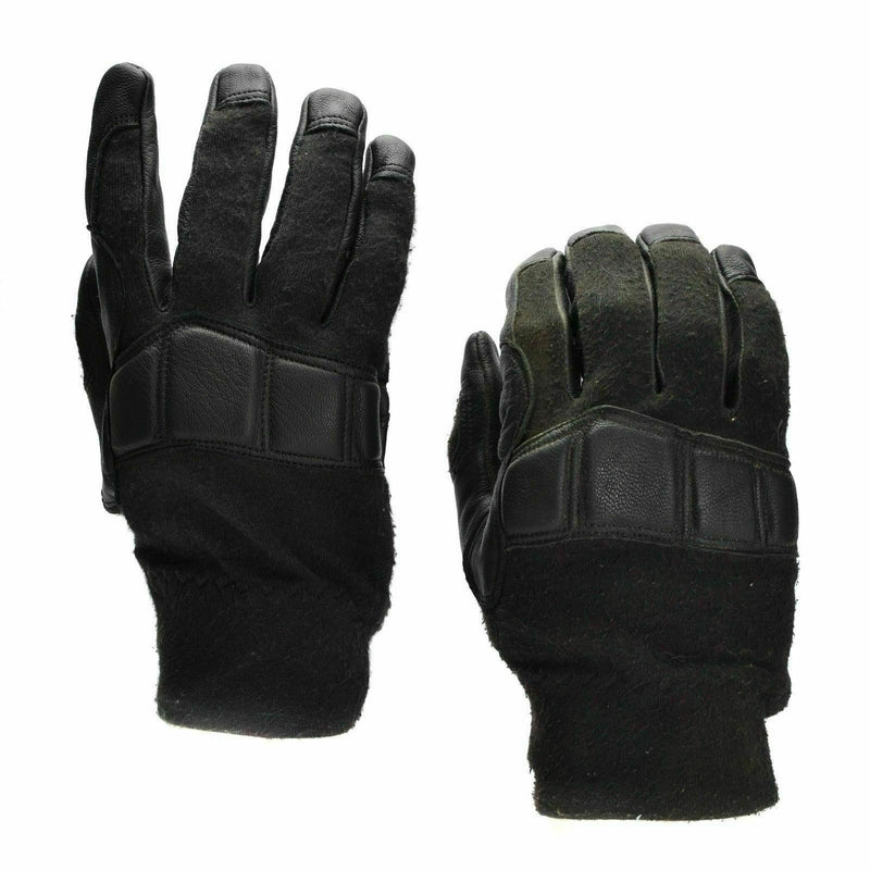 Original Austrian Army combat tactical gloves Leather Nomex military gloves