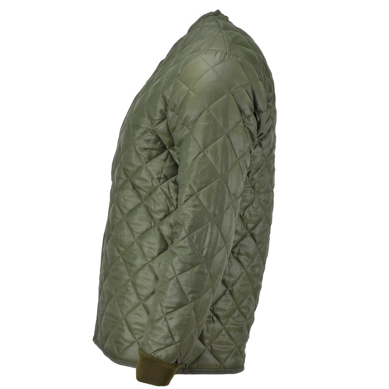Original Swedish army field jacket parka quilt liner military issue winter NEW