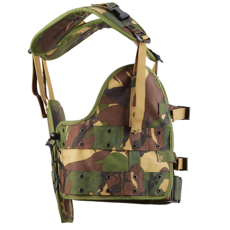 Origineel Nederlands militair tactisch vest Woodland Camouflage Field Troops Equipment
