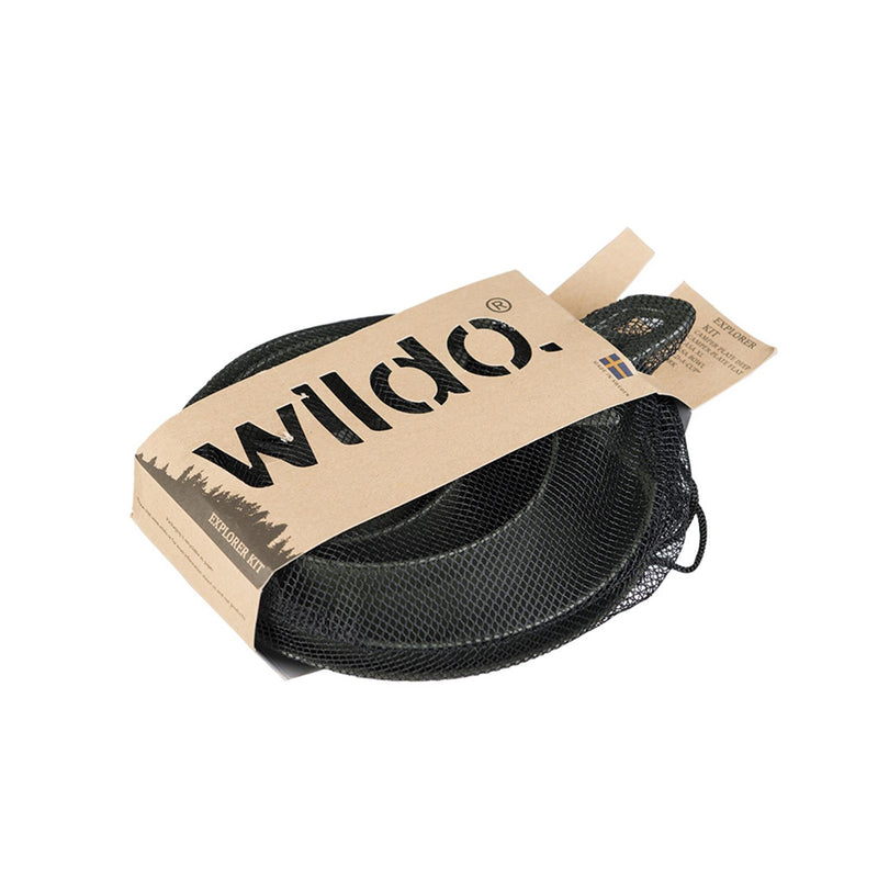 Wildo EXPLORER KIT camping tableware set BPA-free lightweight outdoor utensils