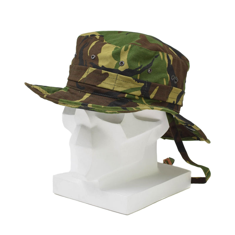 Prawdziwy holenderski wojskowy hat dpm camo Panama Hat Neck Flap szerokie brzegi