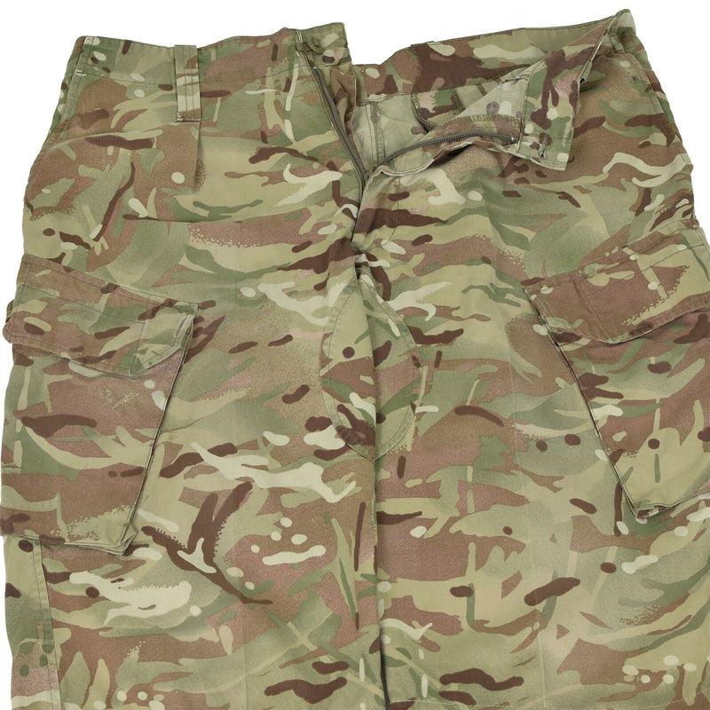 Genuine British army military combat MTP camo shorts military issue bermuda