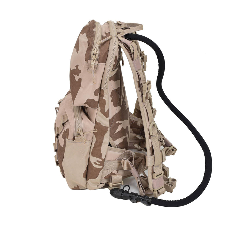 Sistema di zaino per idratazione militare ceca autentica CZ95 DESERT CAMUFFAGE 3 litri