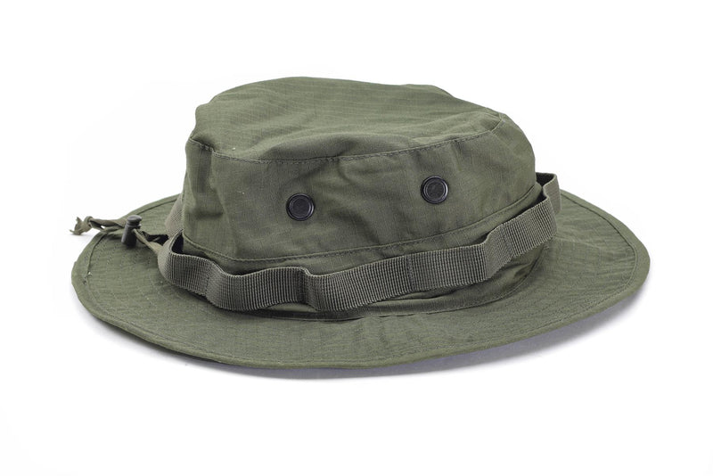 Mil-Tec Brand Military style ripstop olive boonie hat lightweight camping cap