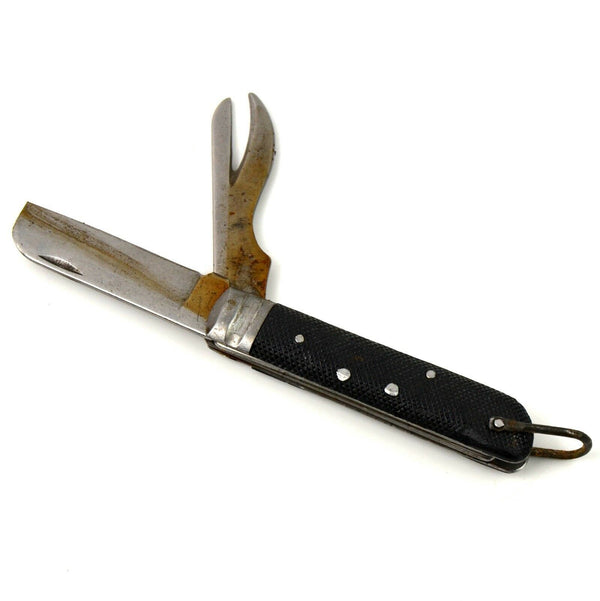 Originales Vintage-Klapptaschenmesser der italienischen Armee und Marine.