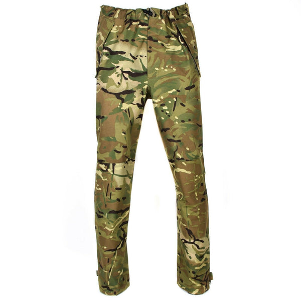 Echte Britse leger Militaire gevecht MVP MTP Camo Rain Pants Waterdichte goretex