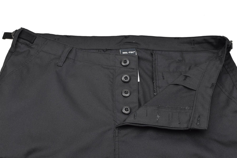 MIL-TEC Tropas de estilo militar Bermuda Combate Uniforme del ejército pantalones cortos negros