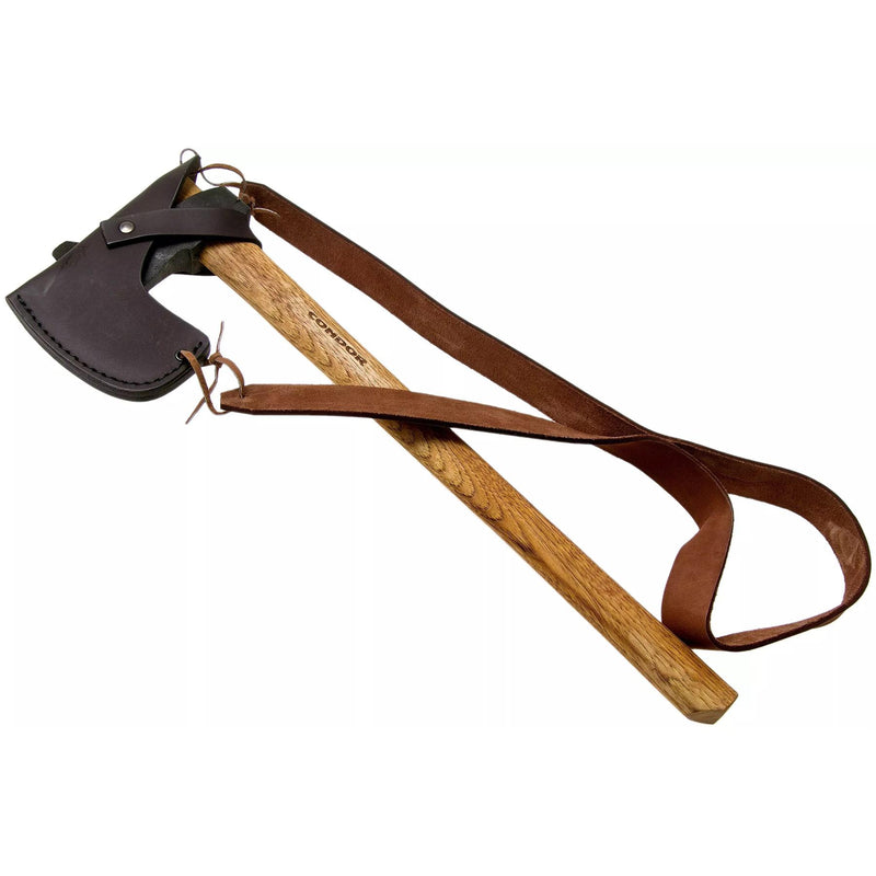 Condor Bushcraft Tomahawk Hatchet Hickory Hickory Hickory Acciaio a prova di calzino esterno