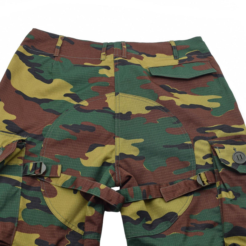 Tacgear Brand Belgium Army Style Field Field Combat Pants CAMO CAMO RIPSTOP