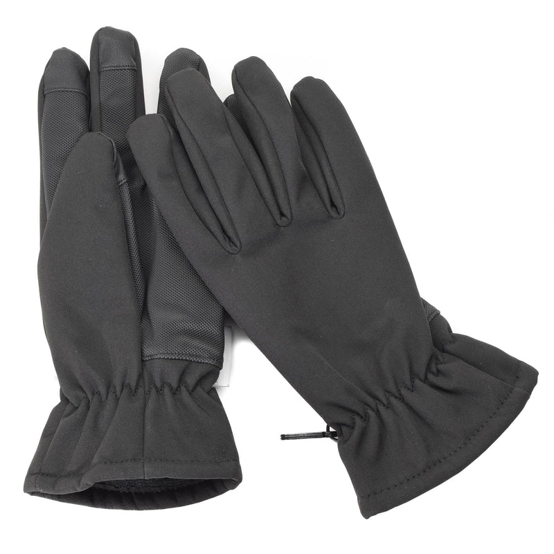 Gants Mil-Tec pour hommes, doublure Softshell THINSULATE™, noir, équipement tactique d'hiver pour hommes