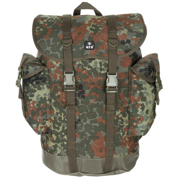 Sac à dos tactique camouflage montagne BW de marque MFH Army 30L sac à dos armé NEUF