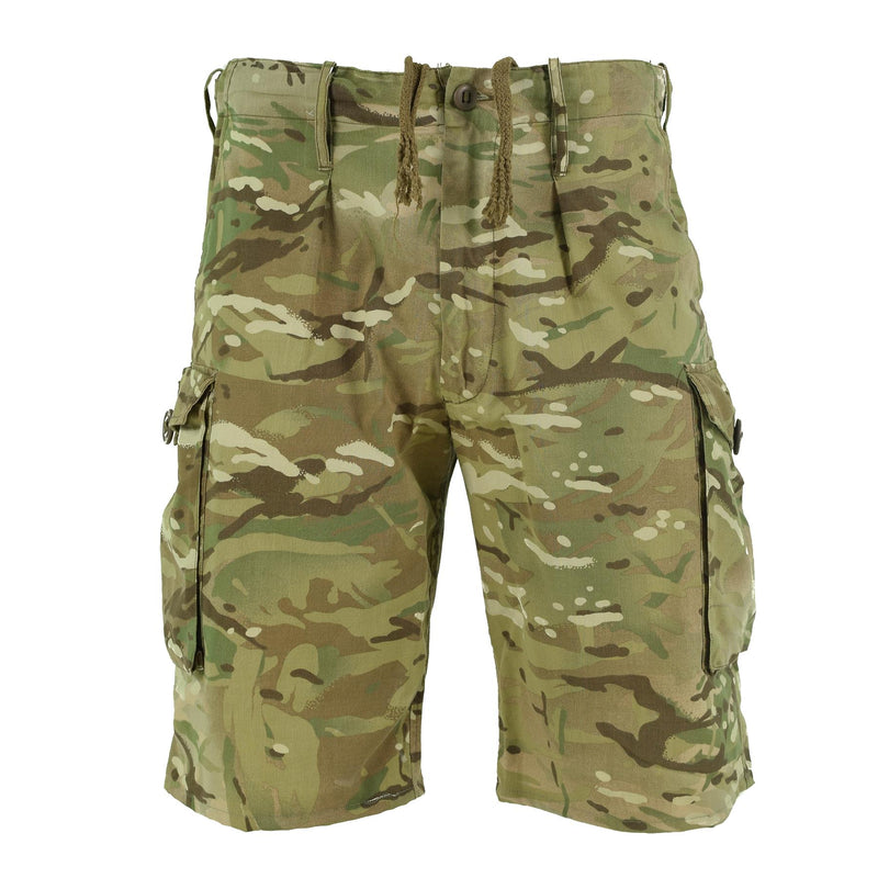 Combate militar genuino del ejército británico MTP Camuflage Shorts Bermudas militares