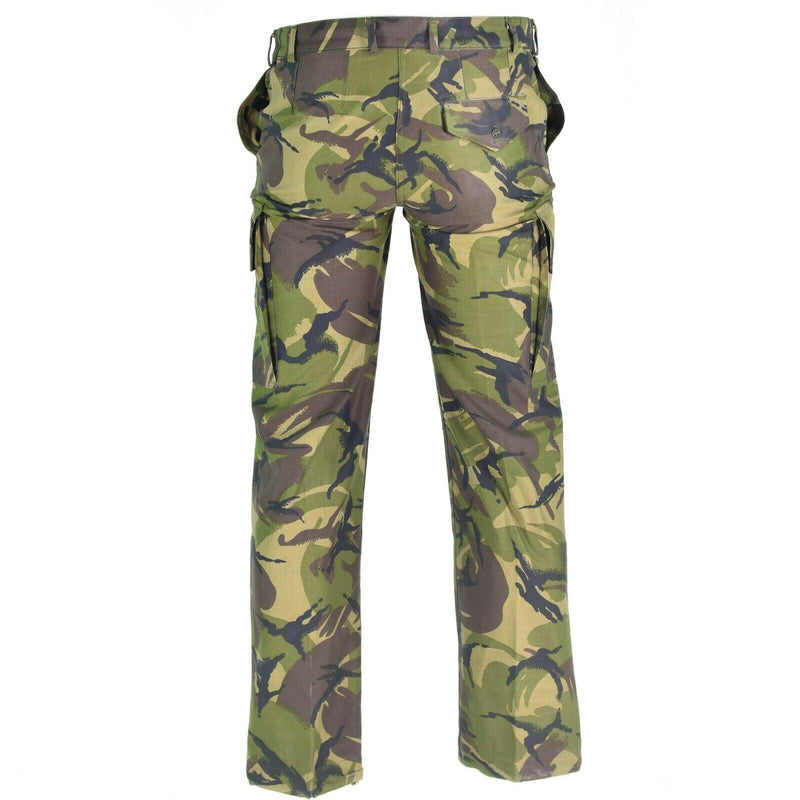 Genuine Dutch army combat pants military woodland camo trousers NEW