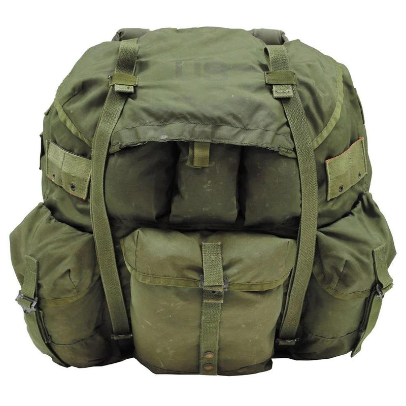 Genuine U.S. vintage military backpack ALICE type waterproof 50L camping daypack