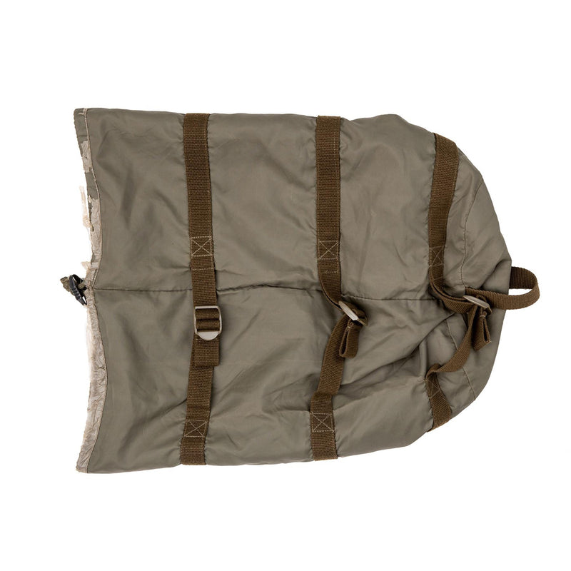 Sac de couchage de compression authentique de l'armée autrichienne, sac de transport, sac de couchage, olive