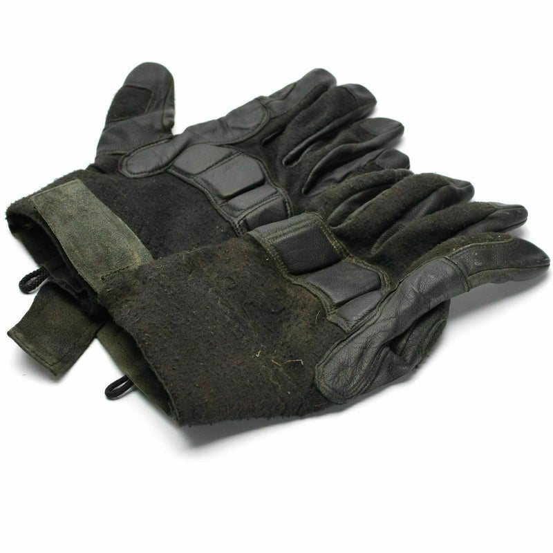 Original Austrian Army combat tactical gloves Leather Nomex military gloves