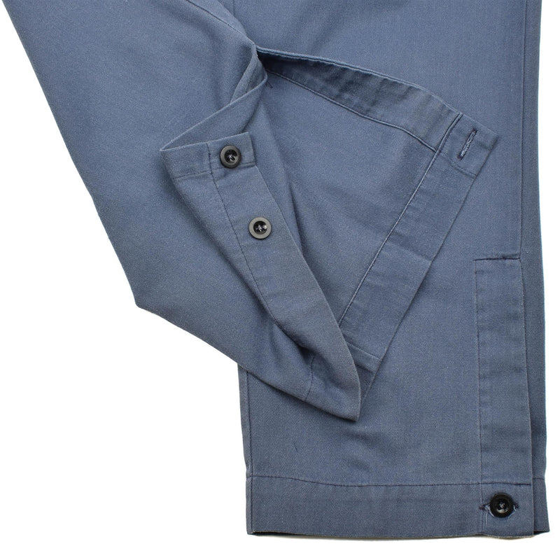 Echte Zwitserse Civil Defense broek Blue Pants Combat Zwitserland Militair gebruikt