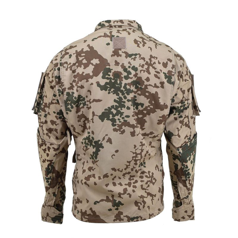 Tacgear Brand Military Style Commando Field Jacket Desert Flecktarn Camufas de camuflaje
